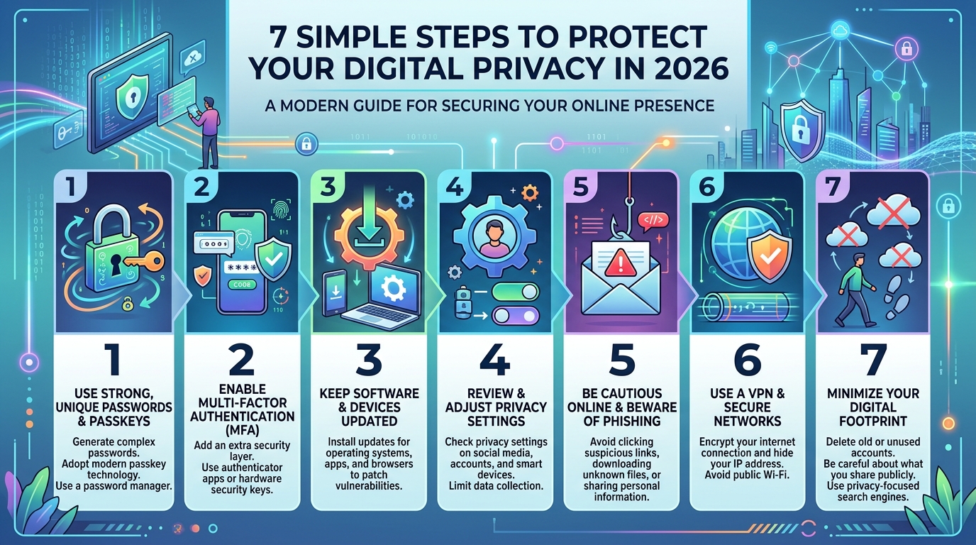  7 Simple Steps to Protect Your Digital Privacy in 2026