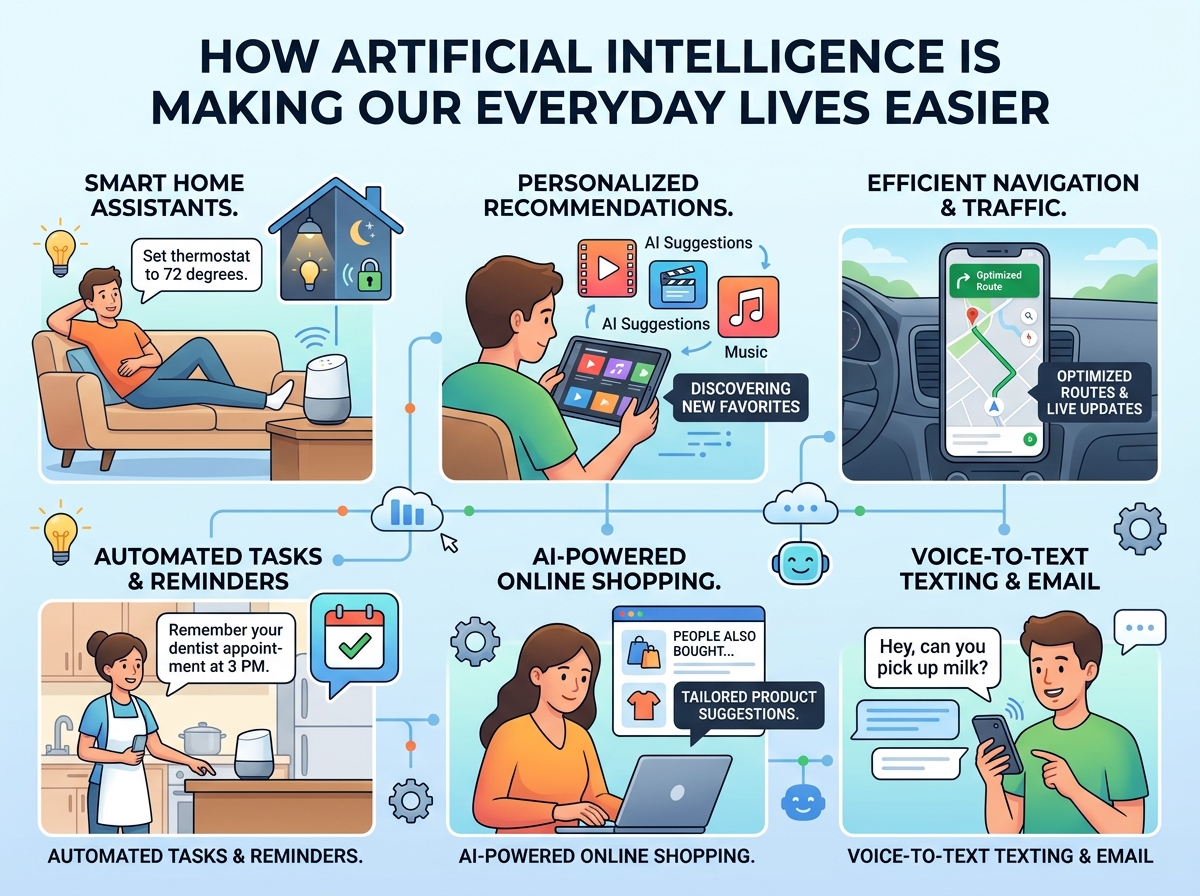 How Artificial Intelligence is Making Our Everyday Lives Easier