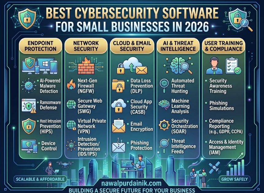 The Ultimate Guide to the Best Cybersecurity Software for Small Businesses in 2026