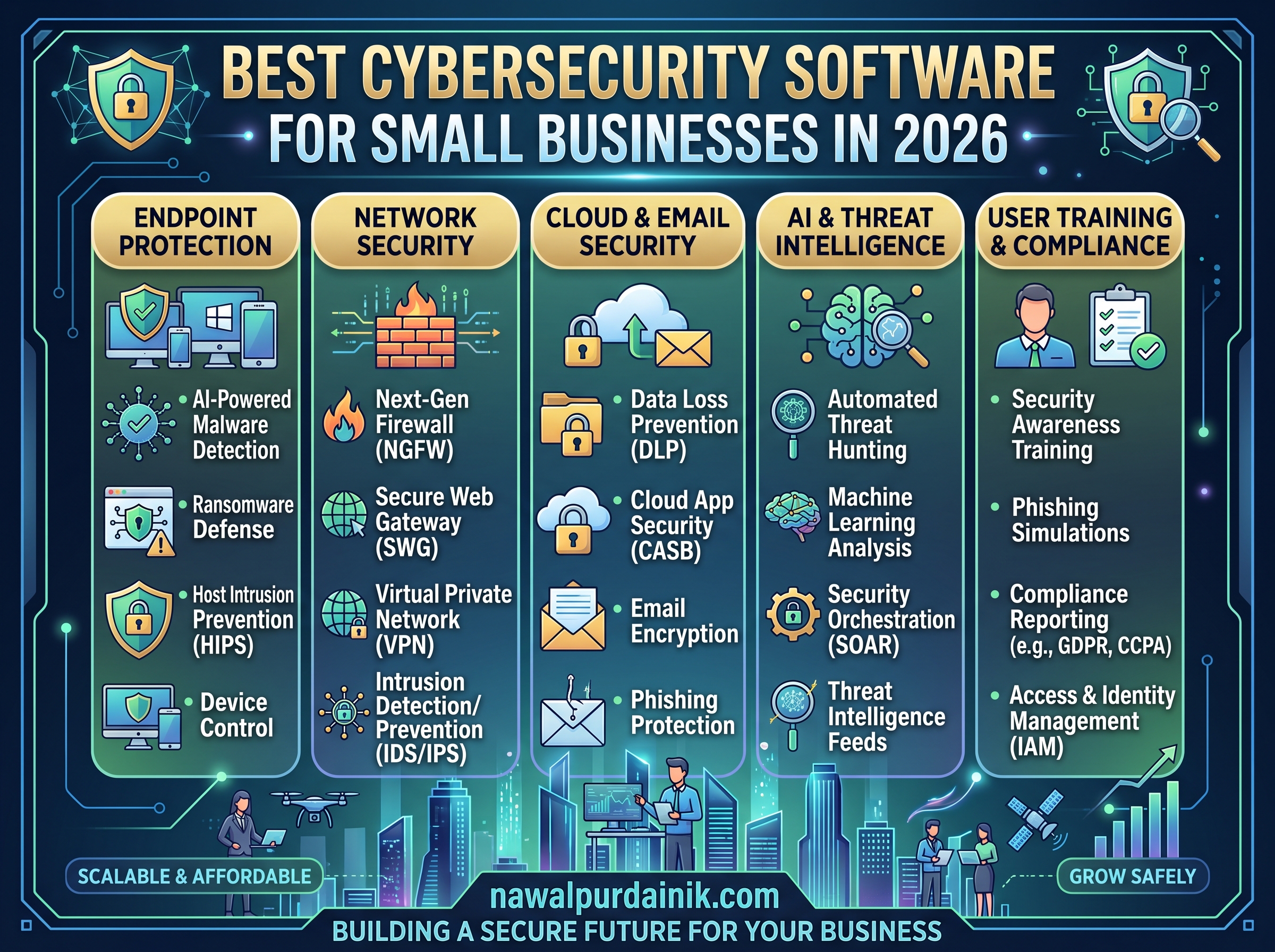 The Ultimate Guide to the Best Cybersecurity Software for Small Businesses in 2026